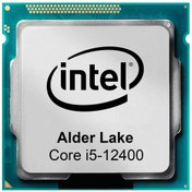 Resim Core i5 12400 2.5 GHz 18 MB 6 Çekirdek LGA1700 Tray Kutusuz İşlemci 