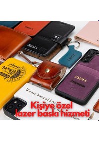 Resim Plm Palermo Deri Cüzdan Kartlık Mekanizmalı Rst1 Siyah Acı Kahverengi 