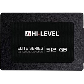 Resim Hi-Level Elite 512GB Sata 3 SSD Disk HLV-SSD30ELT/512G 