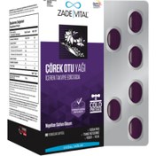 Resim ZADE VITAL Çörek Otu Yağı İçeren Takviye Edici Gıda 60 Kapsül 