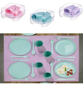Resim Zenvia 6 Kişilik Çantalı Piknik Seti ZNV-EVVN3263 