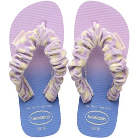 Resim Havaianas Mor Kız Çocuk Terlik FLUFFY 