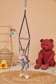 Resim Bebek Hoppala Zıpzıp - Gri 