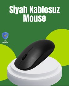 Resim Optik Sensörlü Sessiz Fare Geniş Uyumluluk Ve Ergonomik Yapı Optik 