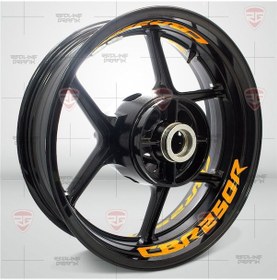 Resim CBR 250R Turuncu Jant Şerit 