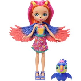 Resim Enchantimals Popüler Karakter Bebekler Trippi Toucan FNH22-HRX83 