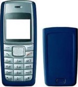 Resim Nokia 1110 kapak ve tuş takımlı mavi renk 