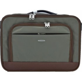 Resim Ççs Kasalı Lüx Kabin Boy Evrak ve Business Çanta Yeşil 48 cm 