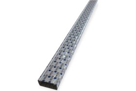 Resim Beyaz Kablo Kanalı 2 Metre 100X50 Mm, Dayanıklı ve Pratik Elektrik Düzenleme Çözümü 