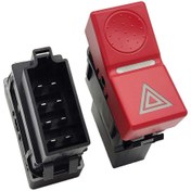 Resim Taycarex FORD TRUCK CARGO Dörtlü Sinyal Flaşör Anahtarı Düğmesi 