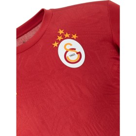 Resim Galatasaray Lisanslı Kırmızı A Takım 5 Yıldız Antrenman T-Shirt 