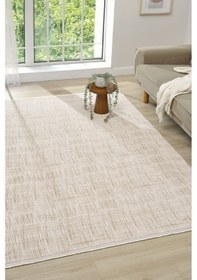 Resim Diva Vizon Halı Akrilik Halı Yumuşak Dokulu Salon Oturma Odası Yatak Odası Halısı 0272 Vizon 