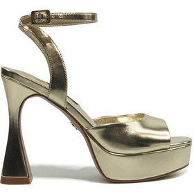 Resim Nine West Kelıana 6fx Altın Kadın Topuklu Sandalet 000000000102052558 Altın 