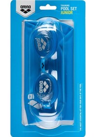 Resim Arena Pool Set Çocuk Yüzücü Gözlüğü Ve Bonesi 6-12 Yaş 9242370 Beyaz 