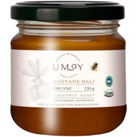 Resim UMAY Herbal Organik Kestane Balı 230gr 