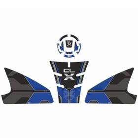Resim GOGOPREMİUM CF MOTO CL-X 250 2022 - 2024 UYUMLU Tank Pad Set 003 