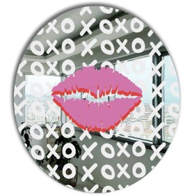 Resim Yuvarlak Ayna, Pinterest Ayna, Renkli Duvar Dekoru, Pinterest Oda Dekoru, Kırılmaz Dekorafif Ayna 