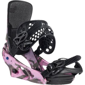 Resim Burton Kadın Snowboard Bağlaması Lexa X Gri-Pembe 