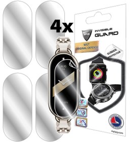 Resim Xiaomi Mi Band 8 - Smart Band 8 ile uyumlu IPG Hydrogel Ekran Koruyucu (4 Adet) 