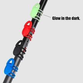 Resim 1 adet Yeni Balıkçılık Kanca Düzenleyici - Dayanıklı Kauçuk Malzeme, Kanca Düzenleme ve Koruma İçin Güçlü Çubuk Tutucu, Pil Gerektirmez, Gece Balıkçılığı İçin İdeal, Gece Balıkçılığı Ekipmanı|Modern Balıkçılık Ekipmanı|Dayanıklı Kauçuk Tutucu 