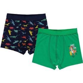 Resim Civil Boys Trex 2-10 Yaş Erkek Çocuk 2'li Boxer - Standart / 4-5 Yaş 