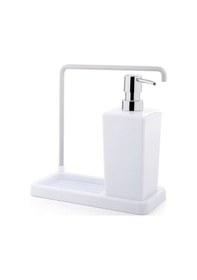 Resim Luna Mutfak Sıvı Sabunluk, Beyaz Siyah 