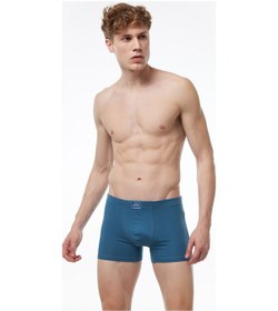 Resim Malabadi Erkek Renkli 5 Li Pamuk Elastan Boxer 5m074 Mavi - Füme - Lacivert - Bordo - Siyah 