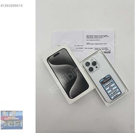 Resim Apple iPhone 15 Pro İkinci El TR | 256 GB | Beyaz 