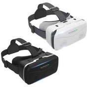 Resim Createtech Vrshınecon G15 Kasklı Vr Gözlük, 4.7-7.2 İnç Telefonlar İçin, 3d Oyun, Siyah 