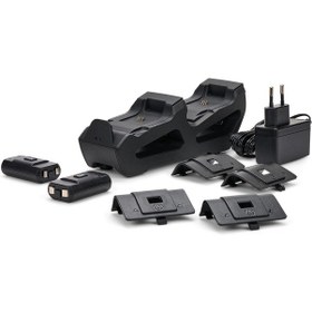 Resim Xbox Series X S One Şarj İstasyonu Dock Lisanslı Siyah Powera 