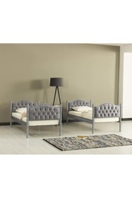 Resim Mobilya Dükkanım Melis Ranza 90x190 ARM001 Gri 