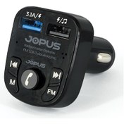 Resim Jopus Fm Modülatör Bluetoothlu F8 Siyah (549764774) 