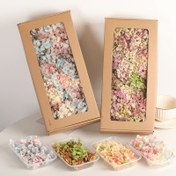 Resim Renkli Doğal Kurutulmuş Ortanca Kutuları - Düğünler, Ev Dekoru, Fotoğraf Aksesuarları, Partiler ve Mevsimsel Kutlamalar için Pastel Tonlarda Canlı Yapay Çiçekler; Cadılar Bayramı, Noel, Sevgililer Günü, Mezuniyet ve Bağımsızlık Günü İçin Mükemmel 