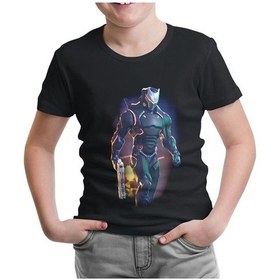 Resim Fortnite - Firegun Siyah Çocuk Tshirt 