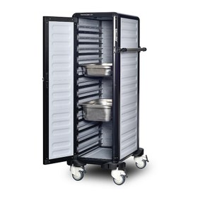 Resim Gastrolley 125 Termo Kabin Taşıma Arabası, 53x78x149 cm 