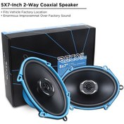 Resim Recoil Rcx57 Oval Koaksiyel Hoparlör 200 Watt 