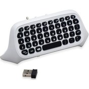 Resim Hombey Xbox One/s/x İçin Tyx-586 Beyaz Bluetooth Oyun Kolu Klavyesi - Konuşma İçin Taşınabilir Oyun Aleti 