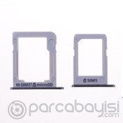 Resim Samsung Galxy E5 E500 Sim1 Sim2 Hafiza Kart Kapağı 