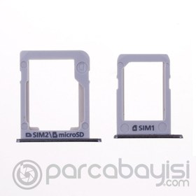 Resim Samsung Galxy E5 E500 Sim1 Sim2 Hafiza Kart Kapağı 