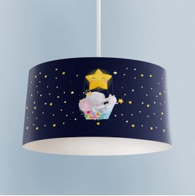 Resim BAMBAŞKA MODA BEBEK VE ÇOCUK ODASI Sevimli Hayvanlar Desenli Avize 