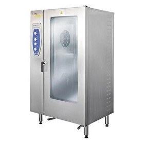 Resim Öztiryakiler Konveksiyonlu Elektrikli Fırın 20 GN 2/1. Kızaklı Kit Arabalı. Okfe 202 