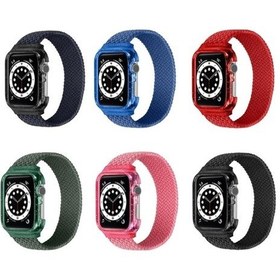 Resim Wondernest Watch Uzunluk: Uyumlu Modeller Se Saat Örgü Kordonu, İos 7 6 5 45mm 44mm 4 128mm 