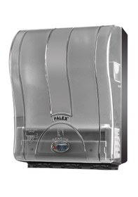 Resim Palex Bivopazar Prestij Otomatik Havlu Dispenseri 21cm Şeffaf Füme 