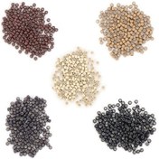 Resim Yeni Braider Nano Ucu Halka Hattı Boncuklu Saç Uzatma Silikonu 