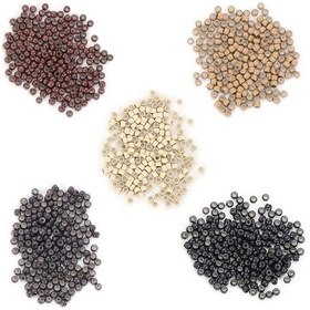 Resim Yeni Braider Nano Ucu Halka Hattı Boncuklu Saç Uzatma Silikonu 