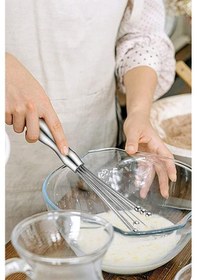 Resim Flexi Çırpıcı Profi Plus Paslanmaz Çırpıcı 30 Cm Gri 