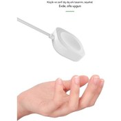 Resim Jian Fan Watch İwatch Kablosuz Şarj Cihaz Saat Manyetik Kablosuz Hızlı Şarj ' Beyaz 