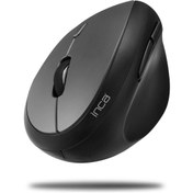 Resim Inca İwm-525 1600 Dpi Silent 6D Siyah Sessiz Wireless Kablosuz Mouse 