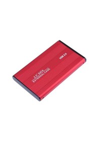 Resim 4299 Usb 2.0 Sata Harici 2.5 Hdd Harddisk Kutusu Kırmızı 