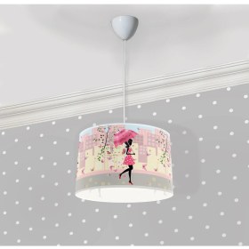 Resim Bebişim Halı Şemsiyeli Kız Çocuk Odası Sarkıt Avize 